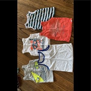 Lot of toddler tanks
